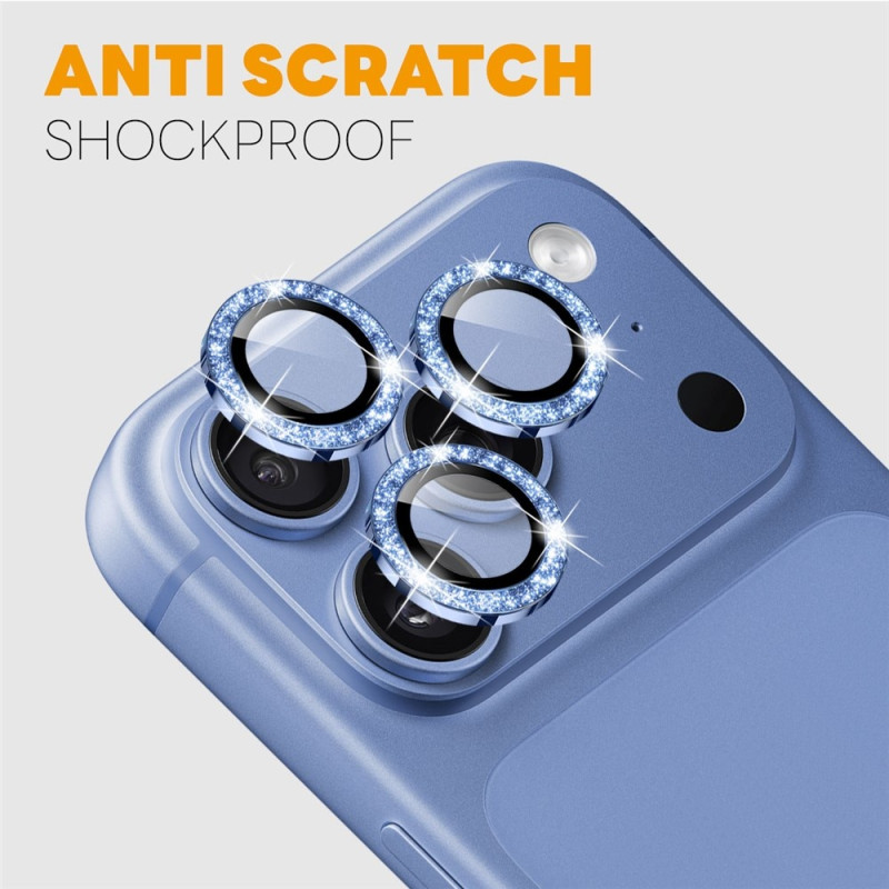 NORTHJO Glitter Camera Lens Protector for iPhone 18 Pro / 18 Pro Max
