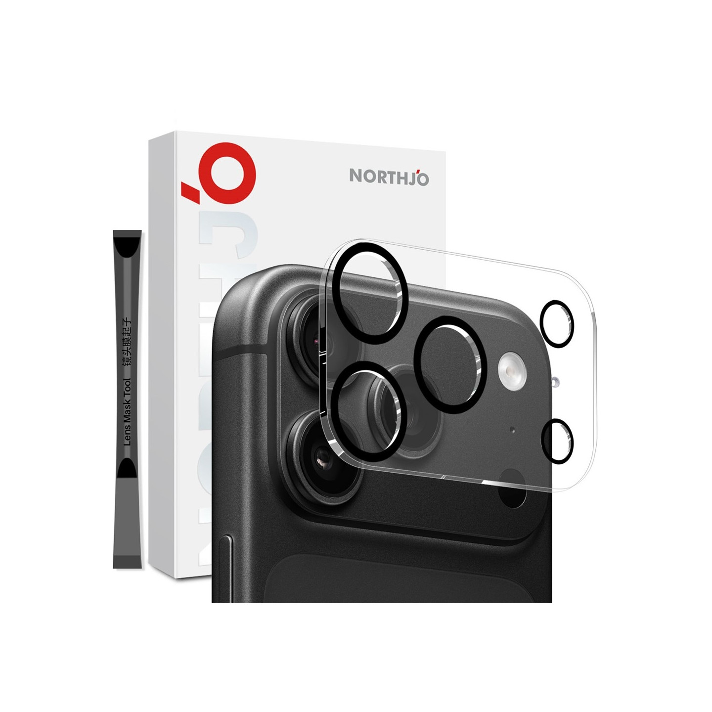 NORTHJO Kameralinsebeskytter til iPhone 18 Pro Max