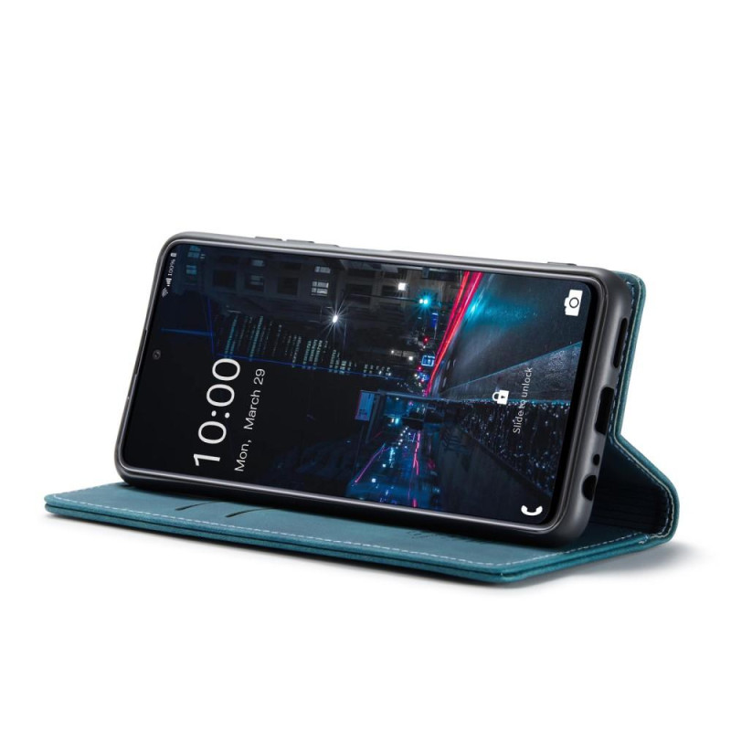 CASEME Lommebok - deksel Samsung Galaxy A33 5G - Grønn - Blå