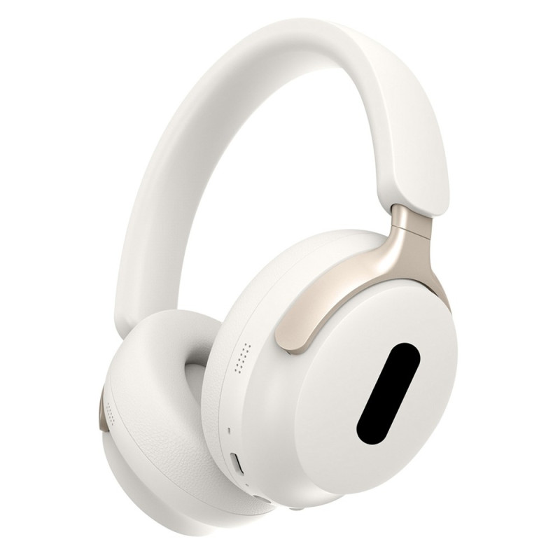 Wireless on-ear headphones, Bluetooth wireless headset for mobile, PC, and laptop – White