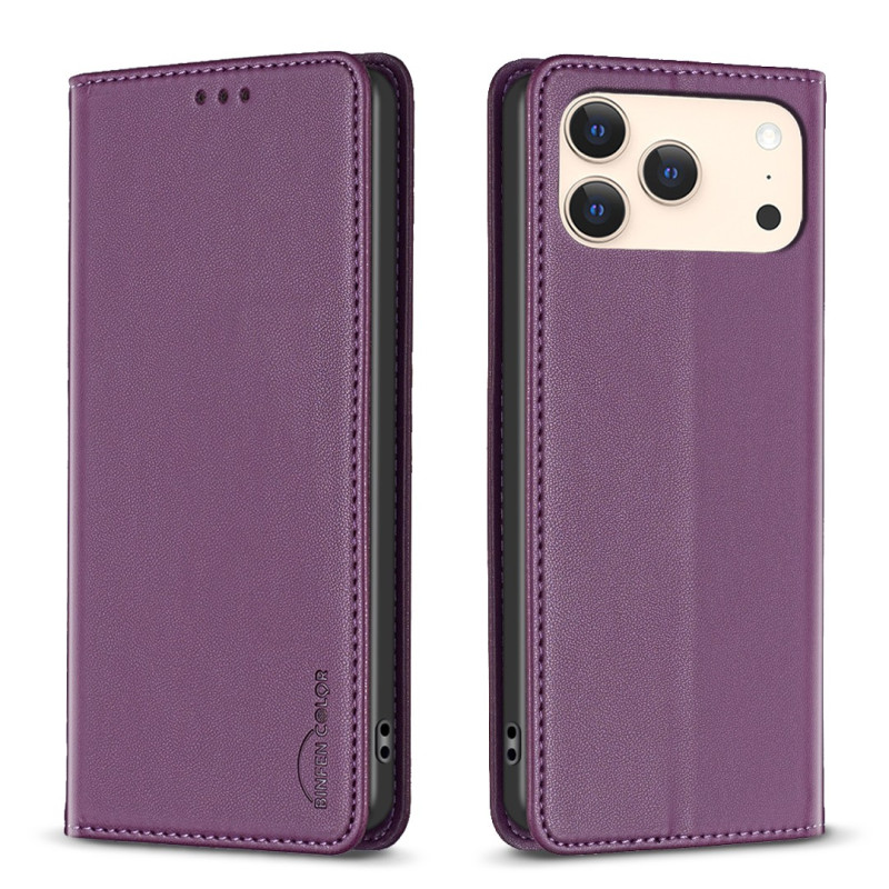 BINFEN COLOR Telefoncover med støtteben til iPhone 18 Pro / 17 Pro