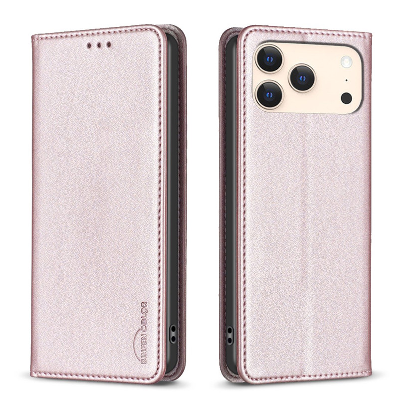 BINFEN COLOR Telefondeksel med støtteben til iPhone 18 Pro / 17 Pro