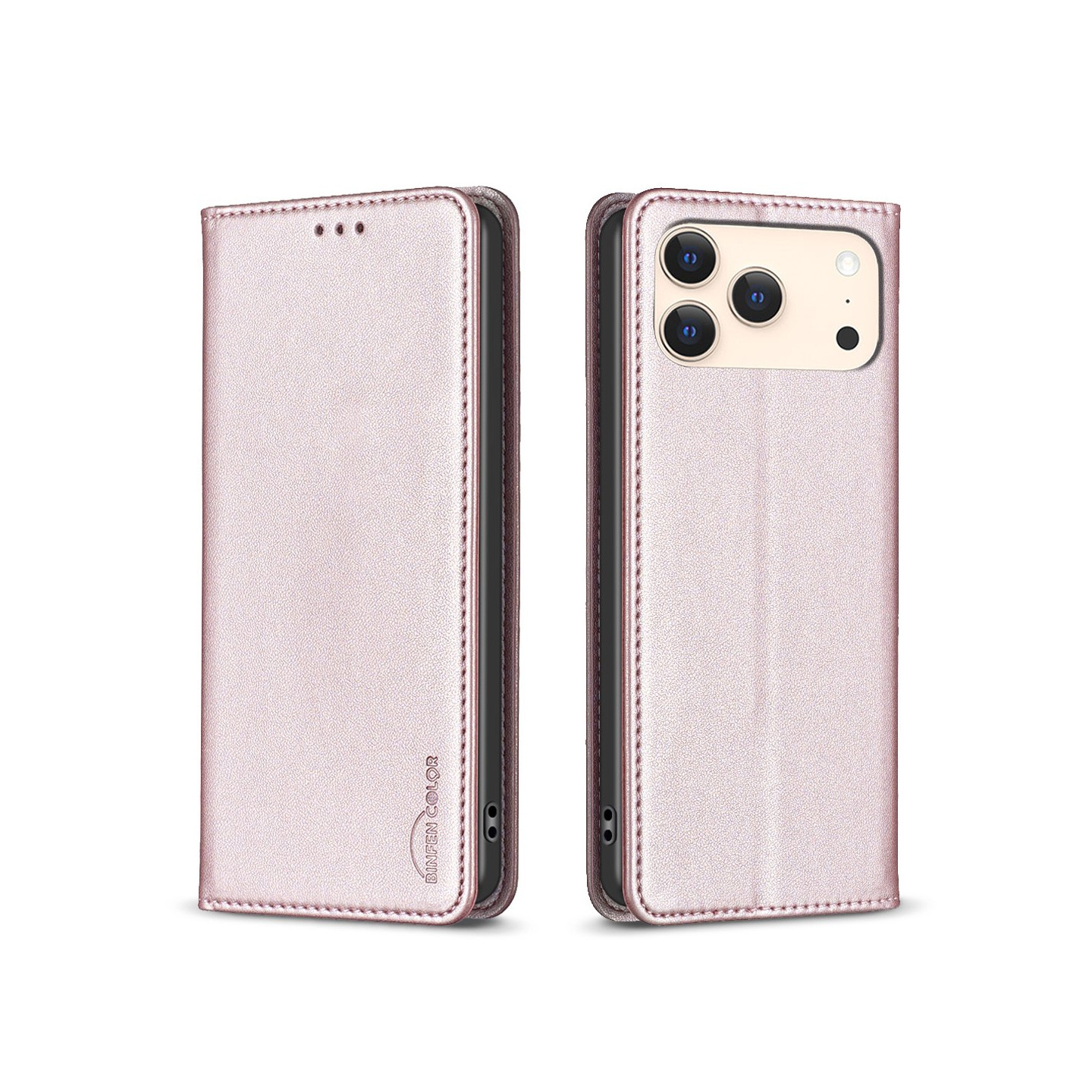 BINFEN COLOR Telefoncover med støtteben til iPhone 18 Pro / 17 Pro