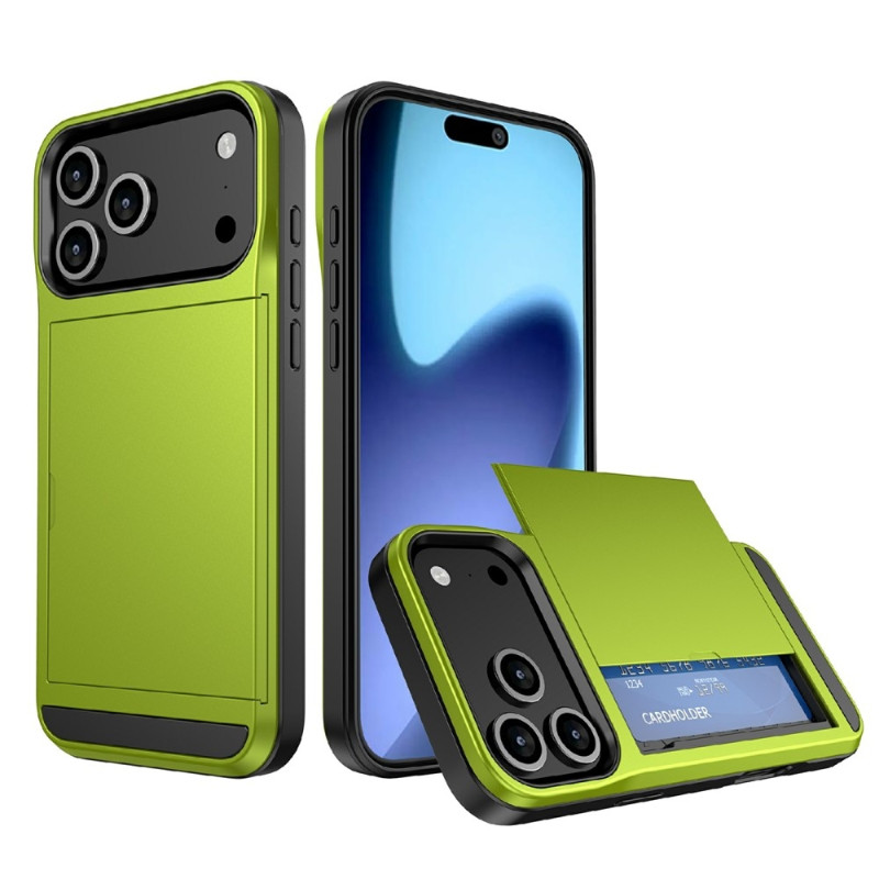 Phone Case with Sliding Card Holder for iPhone 18 Pro / 17 Pro