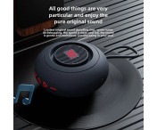 Badrum Vattentät sugkopp Bluetooth Högtalare Trådlös Stödjer minneskort - Grå