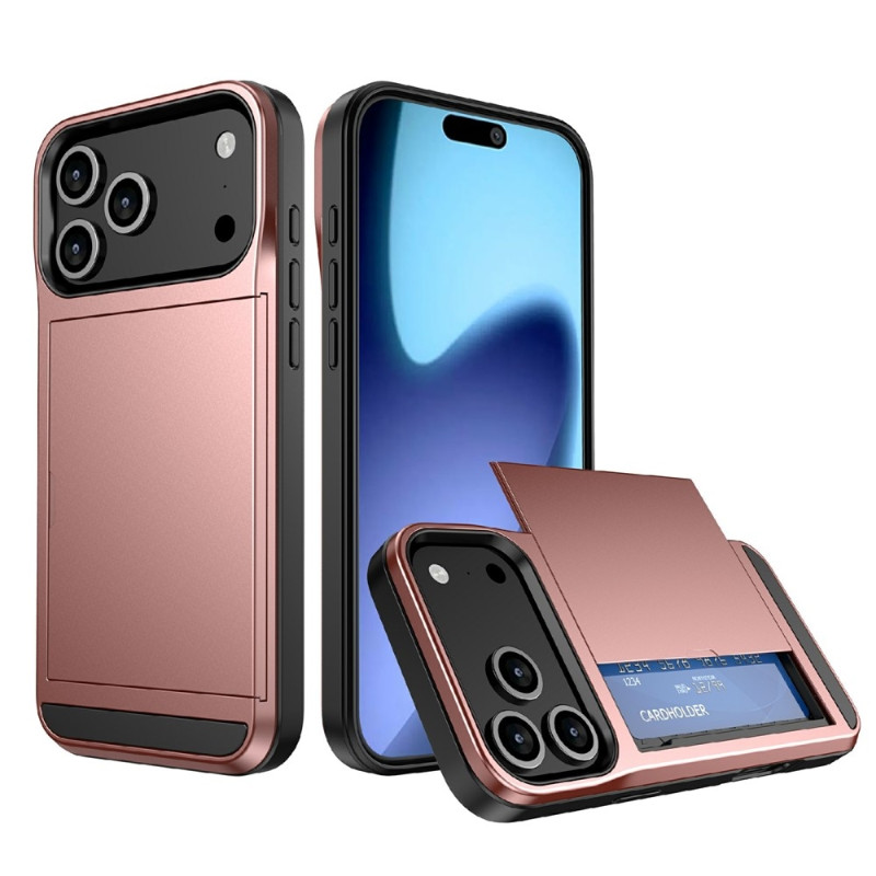 Phone Case with Sliding Card Holder for iPhone 18 Pro / 17 Pro