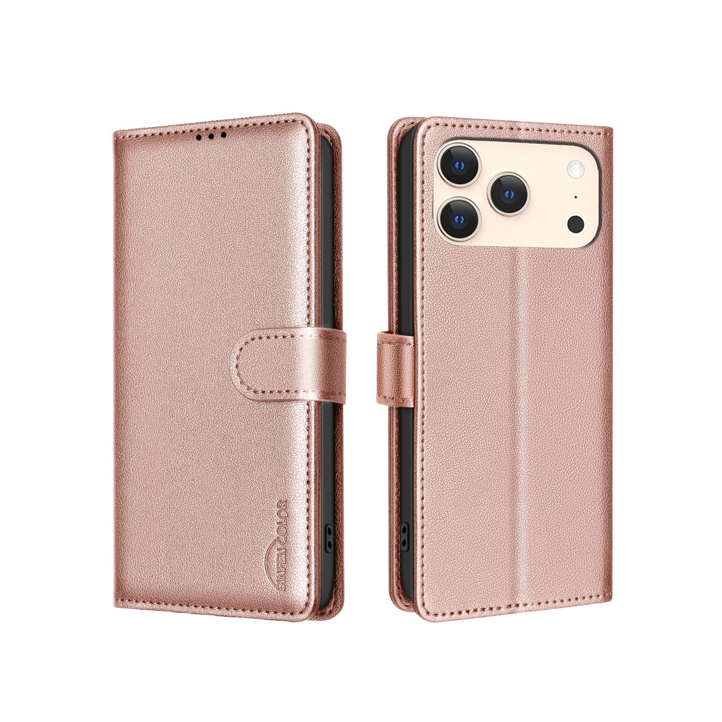 BINFEN COLOR Telefonlommebokdeksel til iPhone 18 Pro / 17 Pro