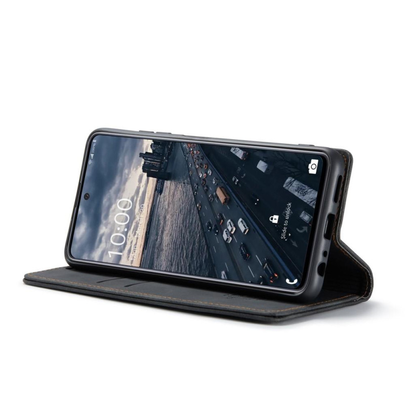 CASEME Lommebok - deksel Samsung Galaxy A33 5G - Svart