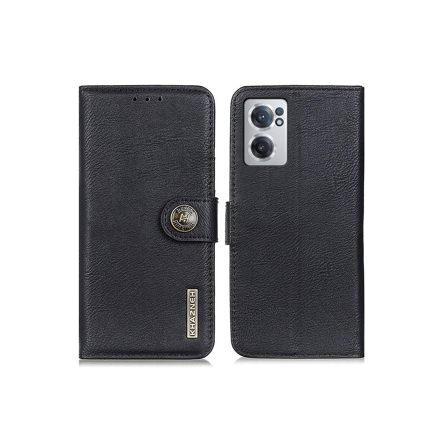 KHAZNEH OnePlus Nord CE 2 5G Lommebok - deksel - Svart