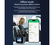 Översättare 150 språk Translation Smart Voice Bluetooth In Ear-hörlurar - Vit