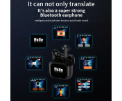 Översättare 150 språk Translation Smart Voice Bluetooth In Ear-hörlurar - Vit