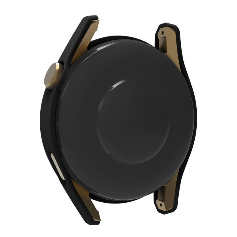 Huawei Watch GT 3 46mm kellon kotelon kehys karkaistulla lasilla musta