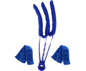 Rengöra Luftkonditionering Galler Borste Tvättbar Ventil Dammduk Med 2 Extra