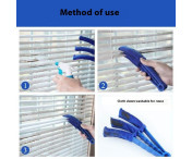 Rengöra Luftkonditionering Galler Borste Tvättbar Ventil Dammduk Med 2 Extra