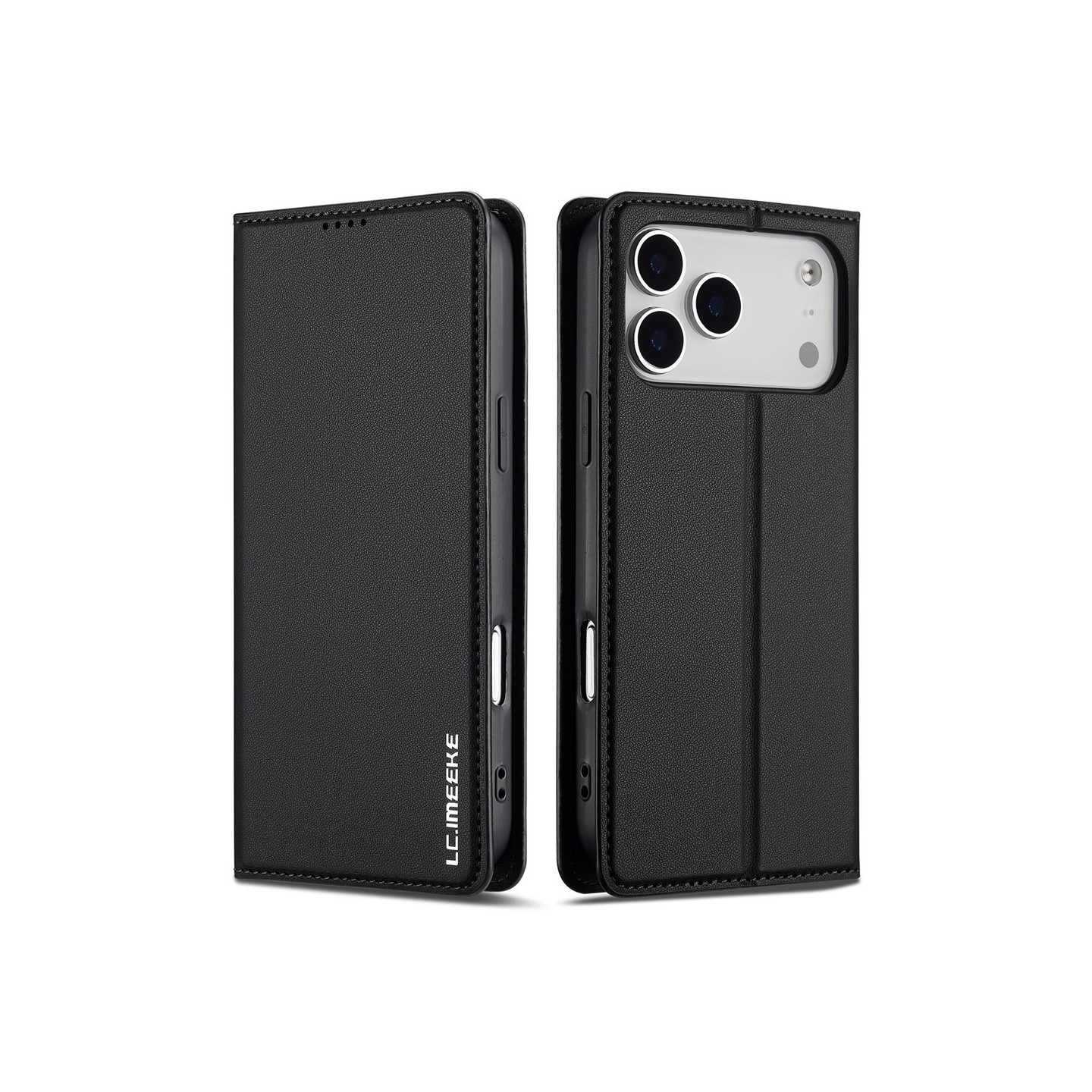 LC.IMEEKE Phone Wallet Case with Stand for iPhone 18 Pro / 17 Pro