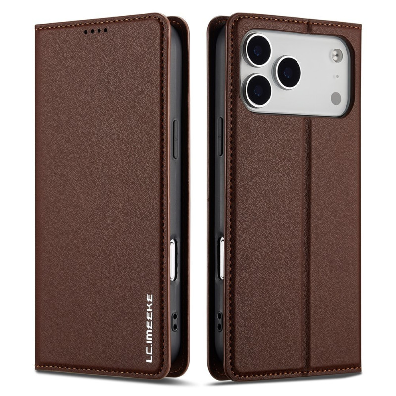LC.IMEEKE Phone Wallet Case with Stand for iPhone 18 Pro / 17 Pro