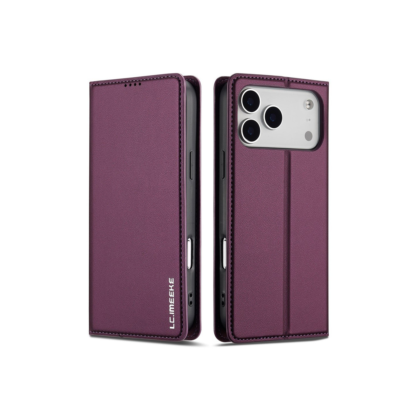 LC.IMEEKE Phone Wallet Case with Stand for iPhone 18 Pro / 17 Pro