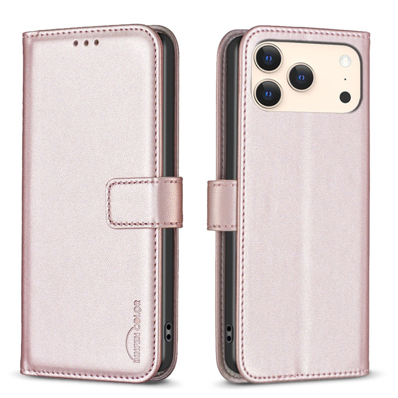 BINFEN COLOR Telefonlommebokdeksel til iPhone 18 Pro / 17 Pro
