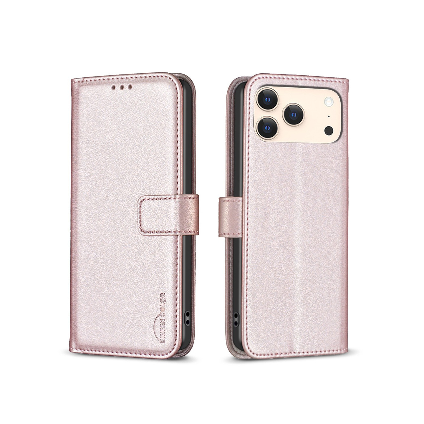 BINFEN COLOR Telefonlommebokdeksel til iPhone 18 Pro / 17 Pro