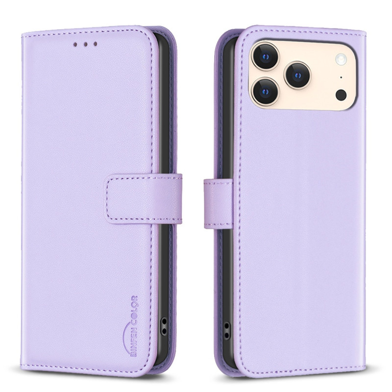 BINFEN COLOR Telefonlommebokdeksel til iPhone 18 Pro / 17 Pro