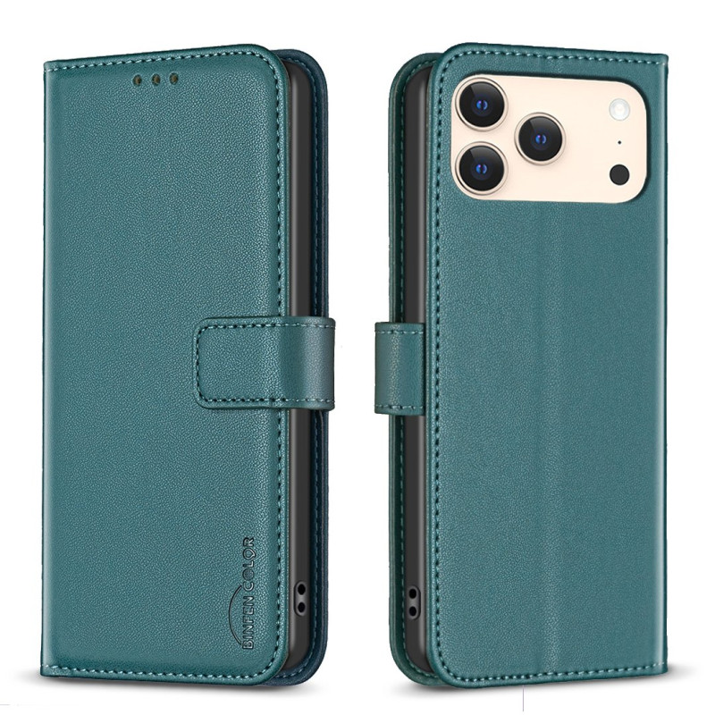 BINFEN COLOR Telefonlommebokdeksel til iPhone 18 Pro / 17 Pro