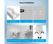 PlayStation PS5 Slim Vägg Montering Fäste Kontroll Laddare