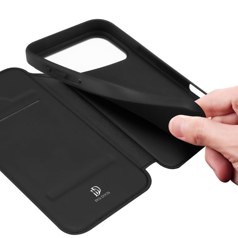 DUX DUCIS Telefondeksel med støtteben til iPhone 18 Pro / 17 Pro