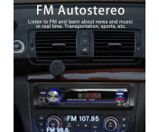 Bilstereo MP3-spelare Bluetooth FM-radio Billjudsystem TF-kort U-disk