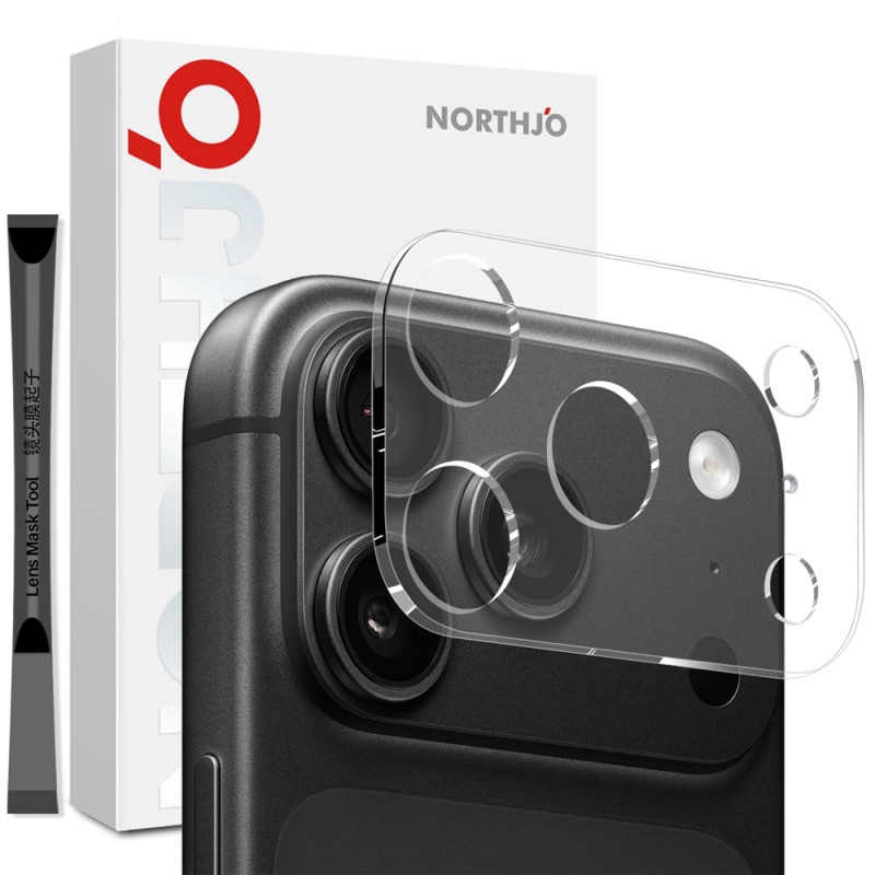 NORTHJO Kameralinsebeskytter til iPhone 18 Pro