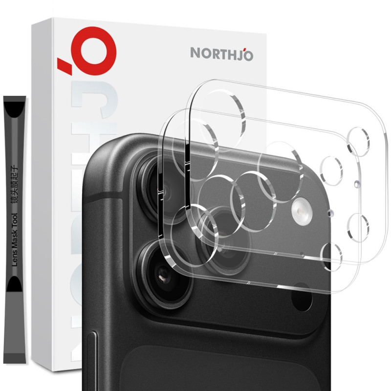 NORTHJO 2Pcs Camera Lens Protector For iPhone 18 Pro