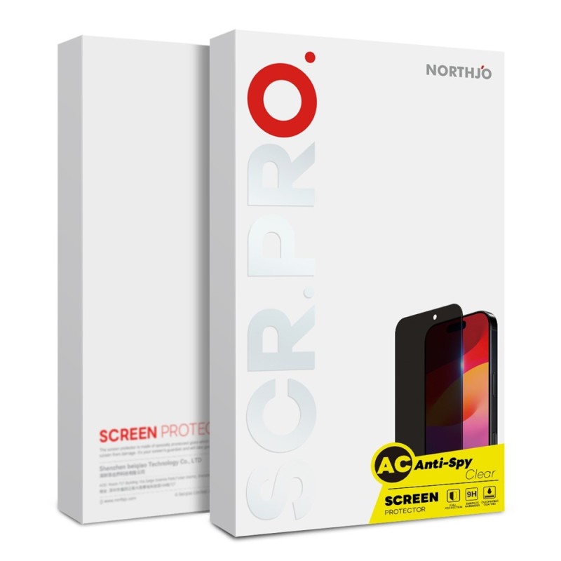NORTHJO A+ Näytönsuoja iPhone 18 Pro puhelimelle