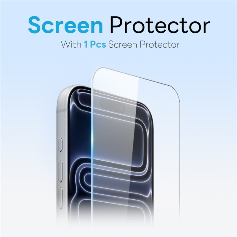 NORTHJO Phone Case with Screen and Camera Lens Protectors for iPhone 18 Pro