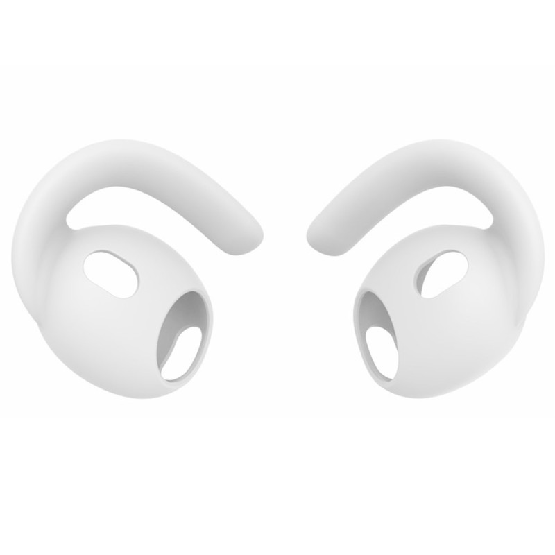 Liukumattomat silikoniset korvasovitteet AirPods Pro 3 -kuulokkeille – Valkoinen