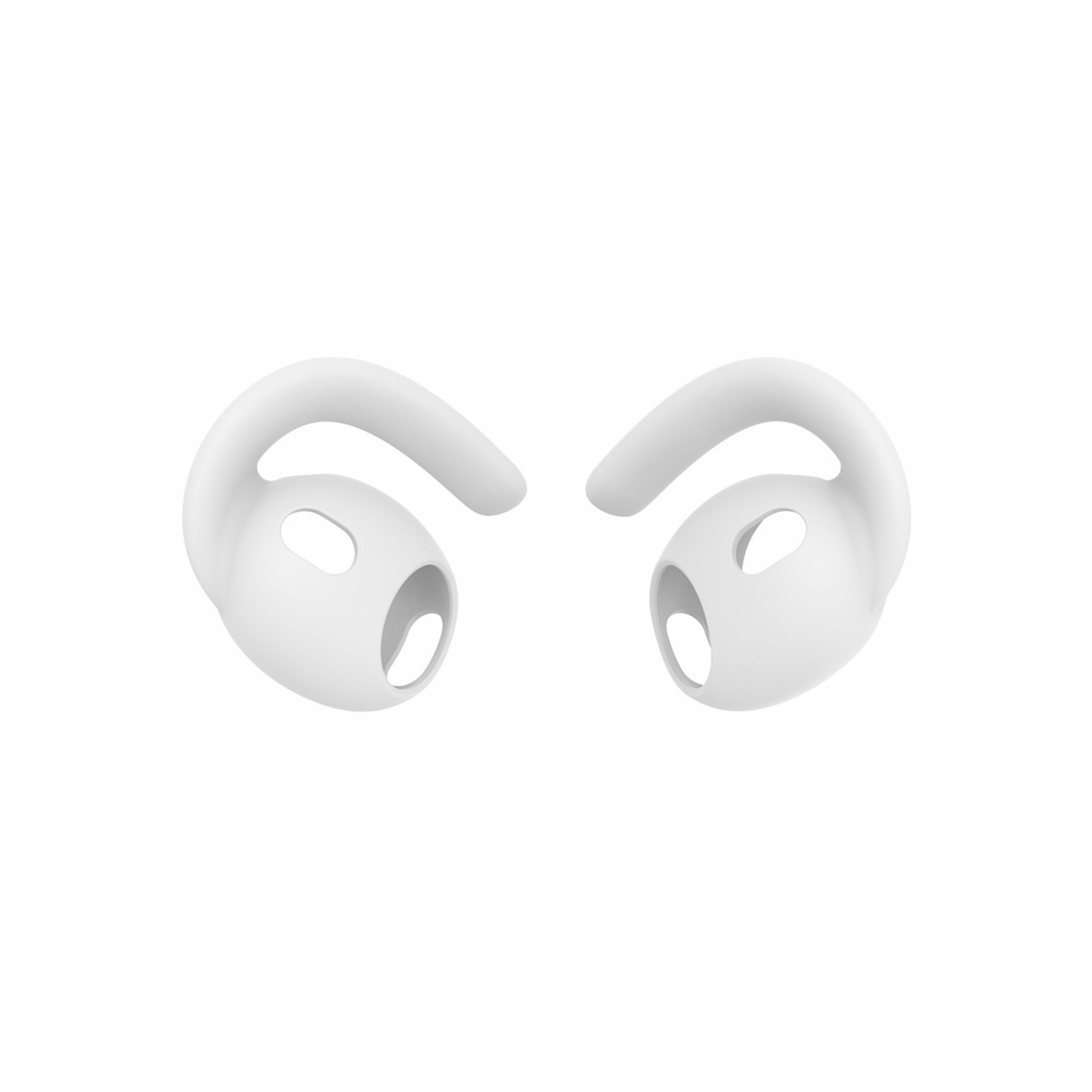 Sklisikre ørepropper i silikon til AirPods Pro 3 – Hvite