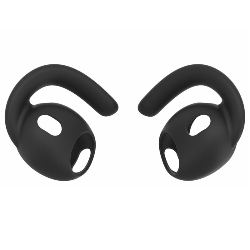 Liukumattomat silikoniset korvasovitteet AirPods Pro 3 -kuulokkeille – Musta