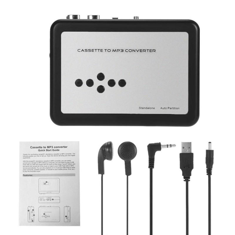 EzCap231 kassettbånd til MP3 - omformer