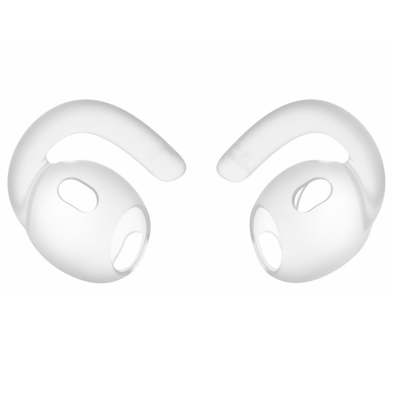 Sklisikre ørepropper i silikon til AirPods Pro 3 – Gjennomsiktig