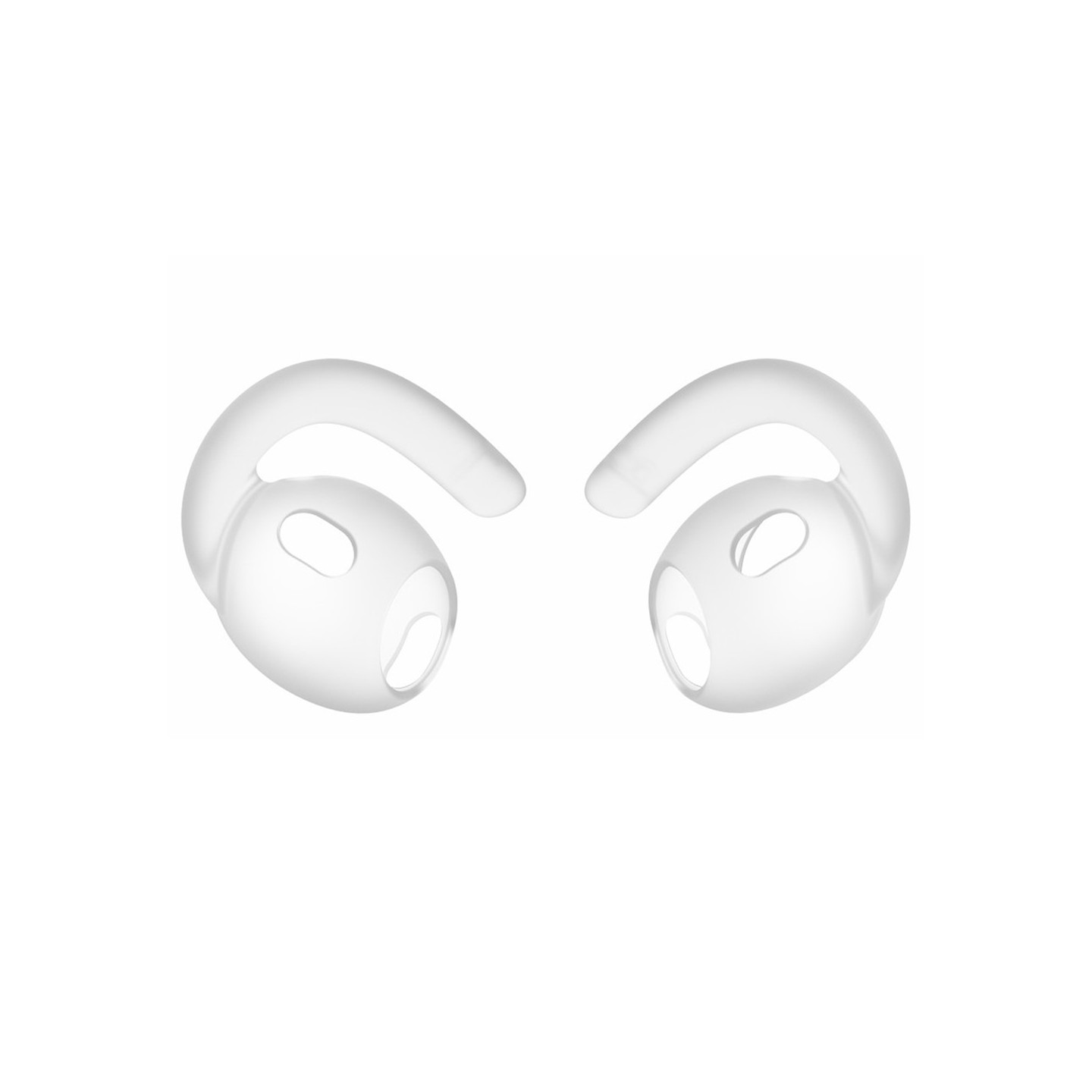 Anti-slip silicone ear tips for AirPods Pro 3 – Transparent