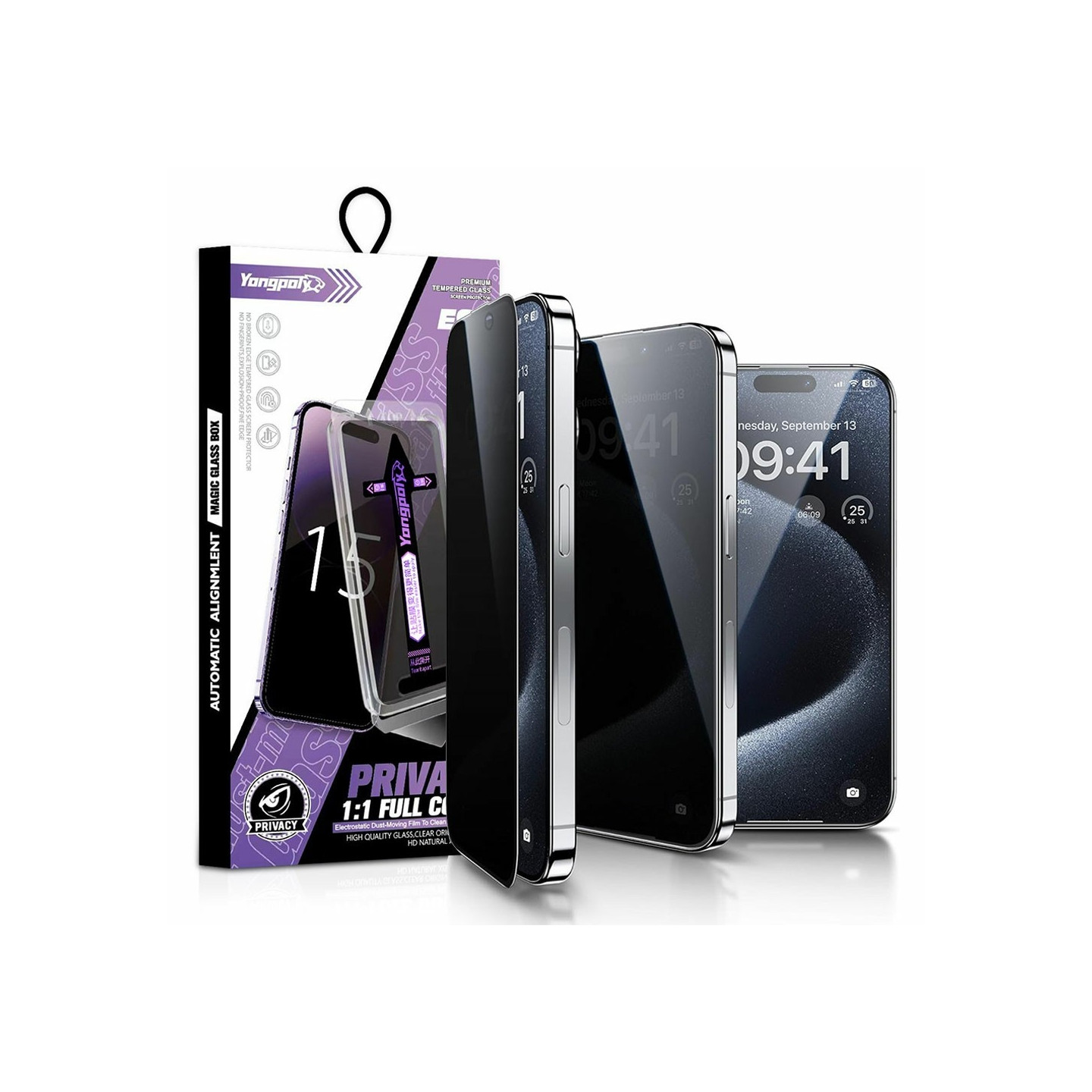 YONGPOLY Screen Protector for iPhone 18 Pro