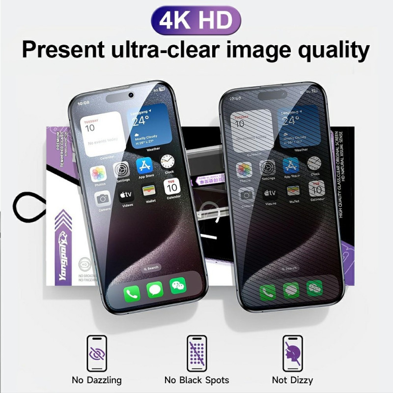 YONGPOLY Screen Protector for iPhone 18 Pro