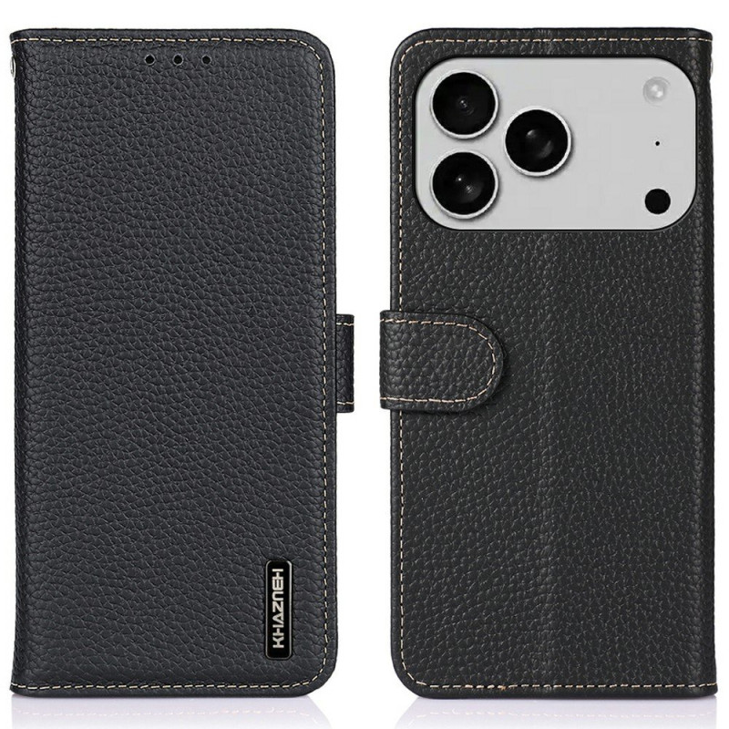 KHAZNEH Telefonpungcover i læder til iPhone 18 Pro / 17 Pro