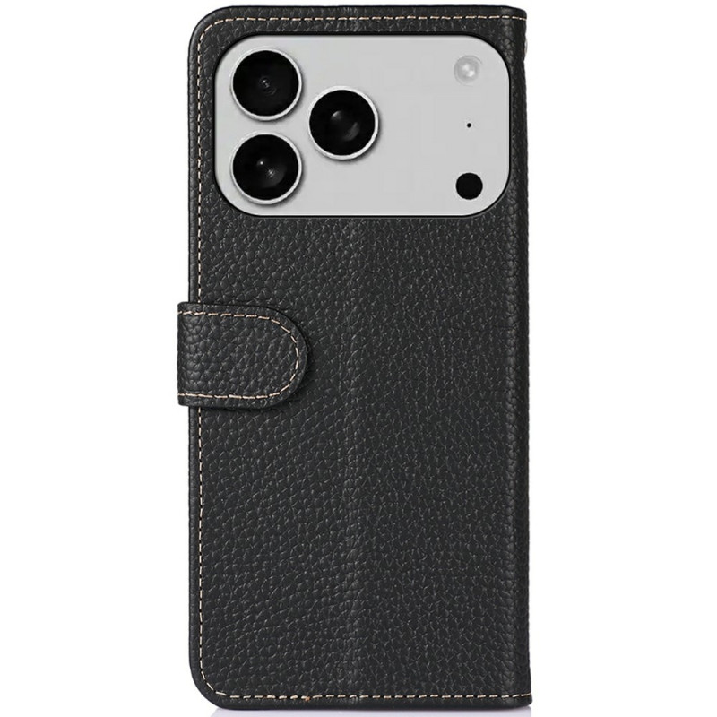 KHAZNEH Leather Phone Wallet Case for iPhone 18 Pro / 17 Pro