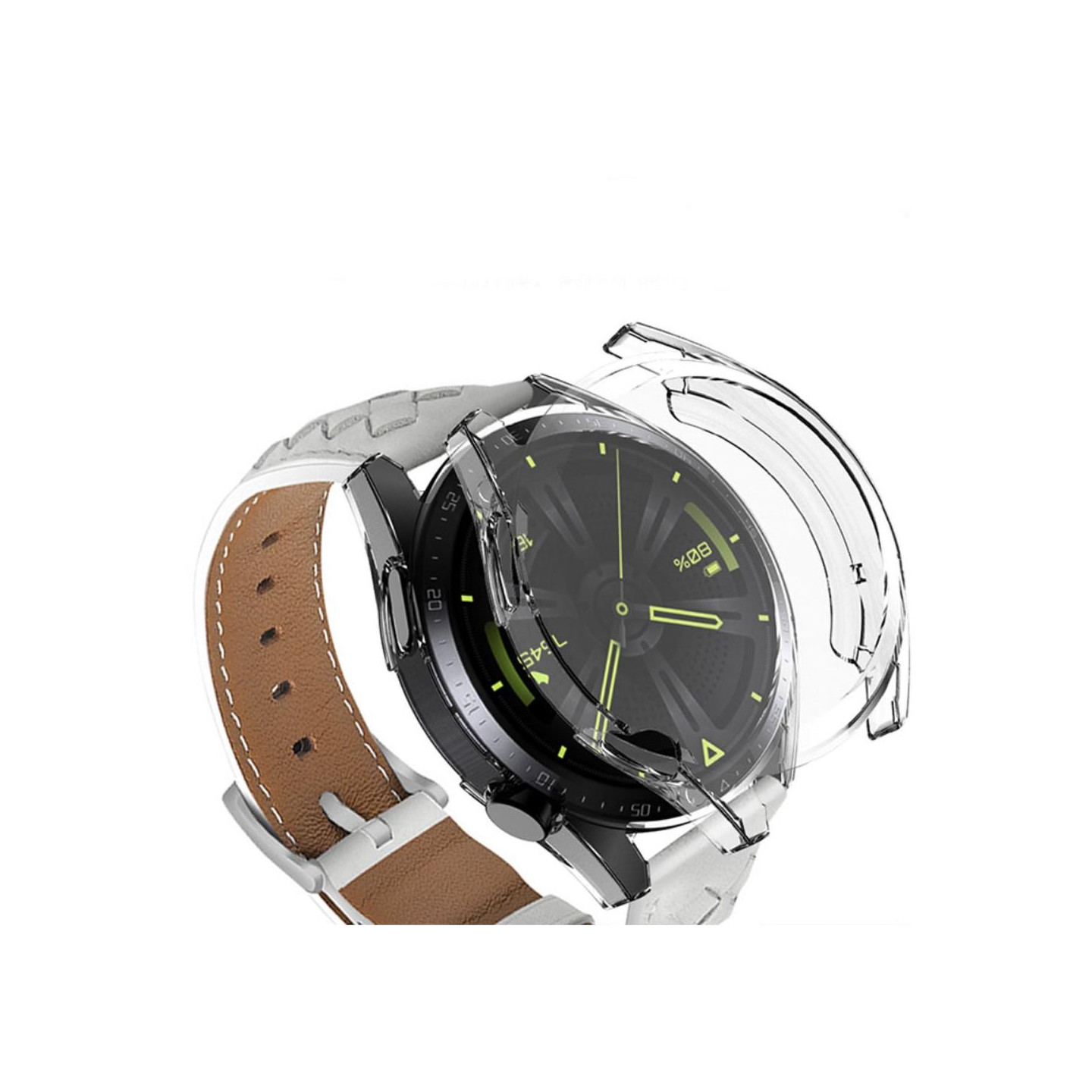 Huawei Watch GT 3 46mm Beskyttende Gjennomsiktig Deksel TPU