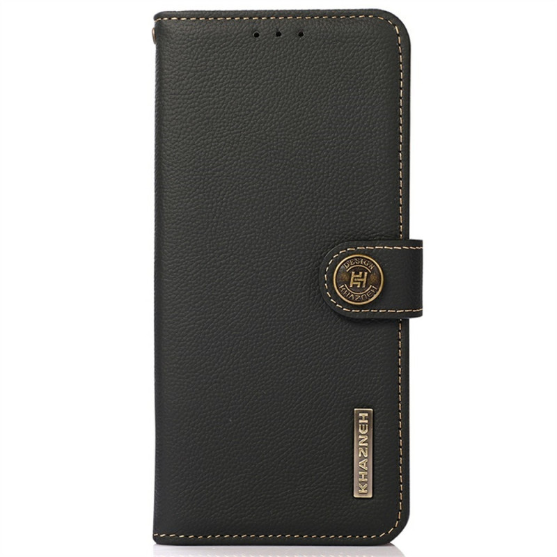 KHAZNEH Leather Phone Wallet Case for iPhone 18 Pro / 17 Pro