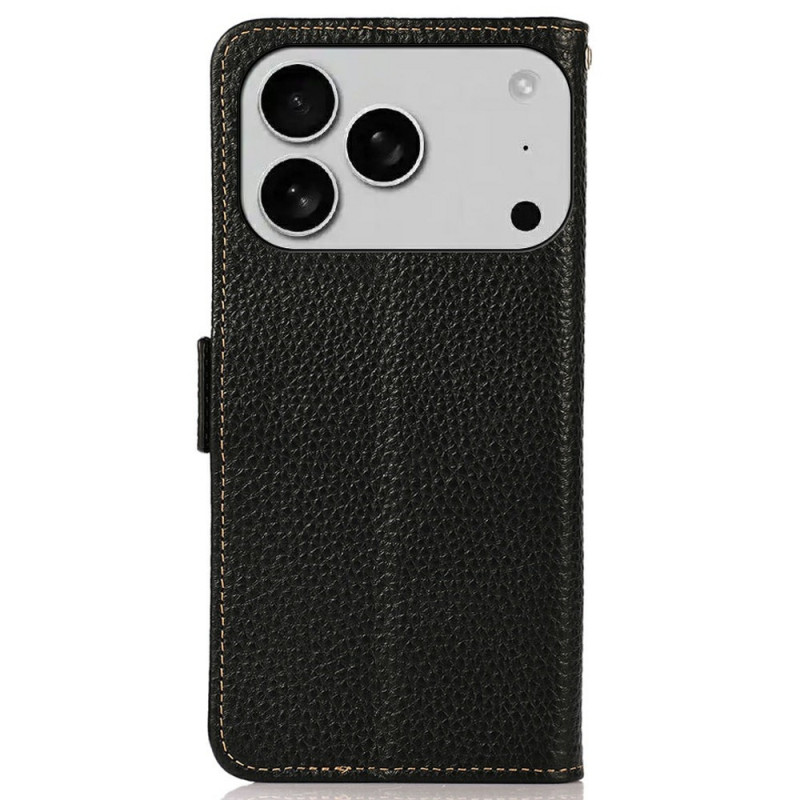 KHAZNEH Telefonpungcover i læder til iPhone 18 Pro / 17 Pro