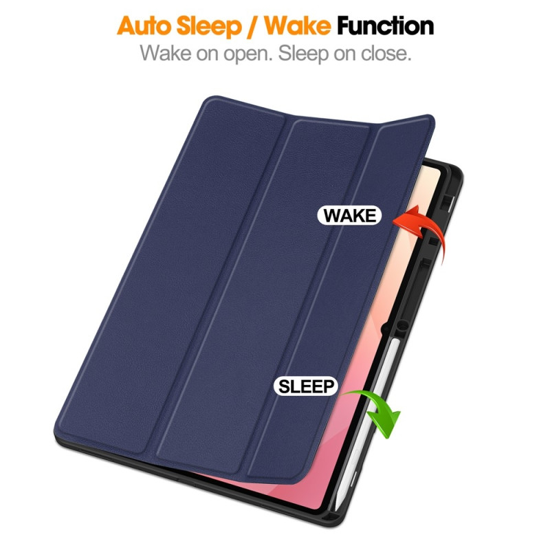 Til Samsung Galaxy Tab S12 Ultra Tri-Fold nettbrettdeksel med pennholder