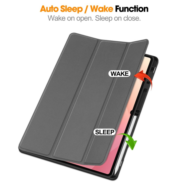 Til Samsung Galaxy Tab S12 Ultra Tri-Fold nettbrettdeksel med pennholder