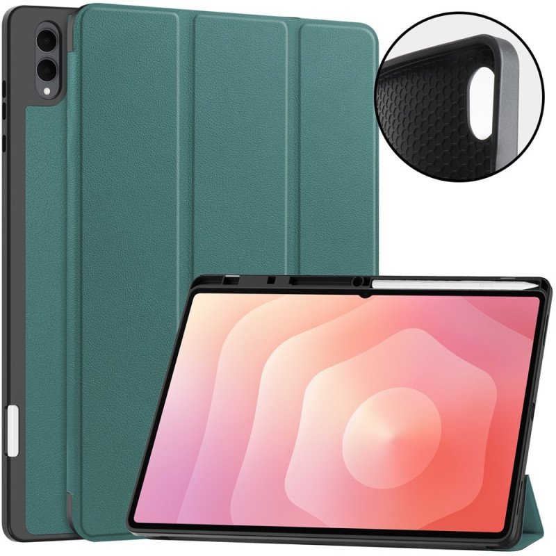 Til Samsung Galaxy Tab S12 Ultra Tri-Fold tabletcover med penholder