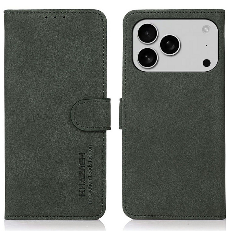 KHAZNEH Telefonlommebokdeksel med støtteben til iPhone 18 Pro Max / 17 Pro Max