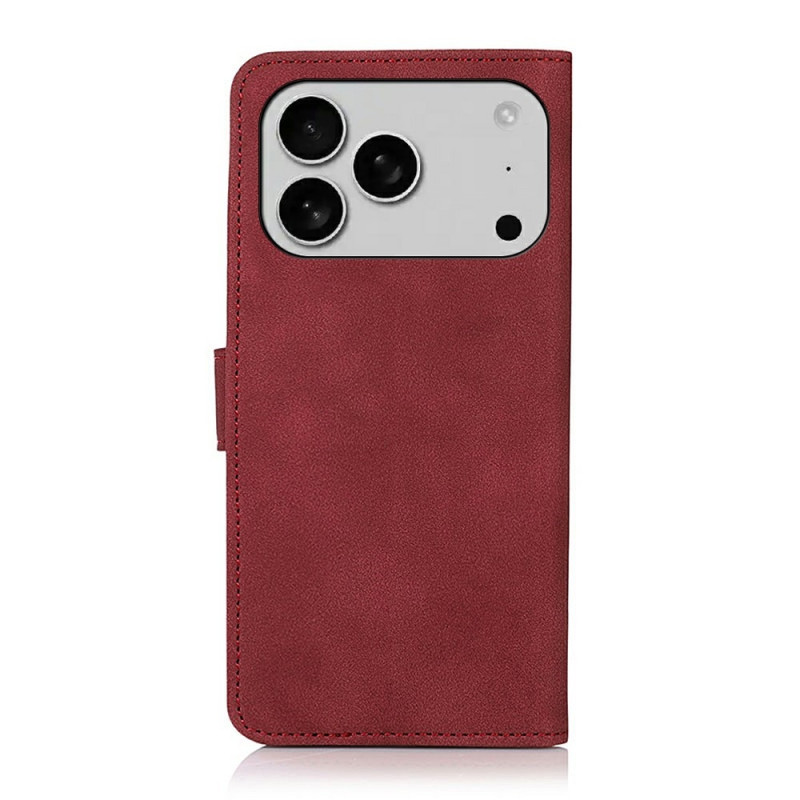 KHAZNEH Puhelimen lompakkokotelo jalustalla iPhone 18 Pro Max / 17 Pro Max puhelimille